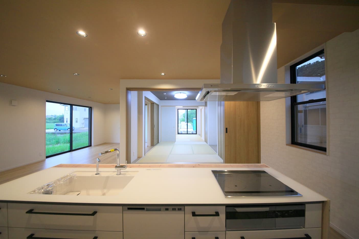 キッチンからの眺め