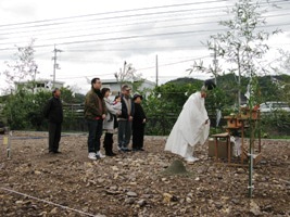 徳島県で家を建てるならサーロジック-地鎮祭：小松島市