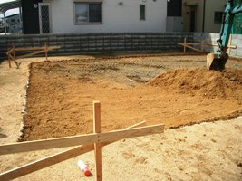 徳島県で家を建てるならサーロジック-根切り