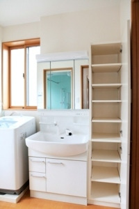 徳島県で家を建てるならサーロジック-洗面収納