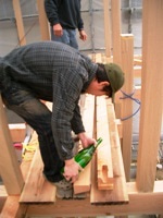 徳島県で家を建てるならサーロジック-祝！上棟：藍住町勝瑞にて・・・