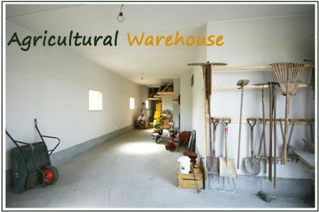 徳島県で家を建てるならサーロジック-一階は土間で農業用倉庫