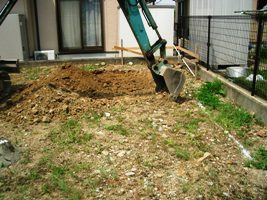 徳島県で家を建てるならサーロジック-根切り