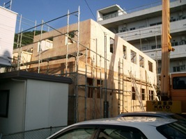 徳島県で家を建てるならサーロジック-2×4　建て方