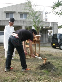 徳島県で家を建てるならサーロジック-地鎮祭