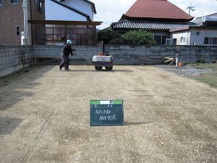 徳島県で家を建てるならサーロジック-転圧状況