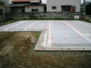 徳島県で家を建てるならサーロジック-捨てコンクリート