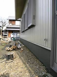 徳島県で家を建てるならサーロジック-基礎左官刷毛引き仕上げ