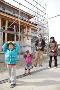 徳島県で家を建てるならサーロジック-現場にて