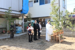 徳島県で家を建てるならサーロジック-地鎮祭