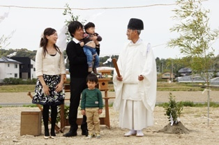 徳島県で家を建てるならサーロジック-地鎮祭