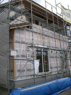 徳島県で家を建てるならサーロジック-外壁下地胴縁