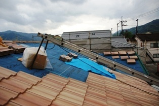 徳島県で家を建てるならサーロジック-屋根瓦葺き
