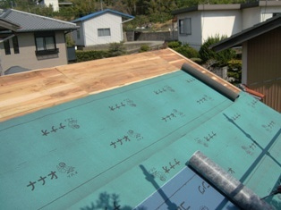 徳島県で家を建てるならサーロジック-ルーフィング