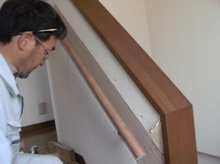 徳島県で家を建てるならサーロジック-手摺取付