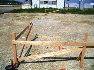 徳島県で家を建てるならサーロジック-水盛り遣り方