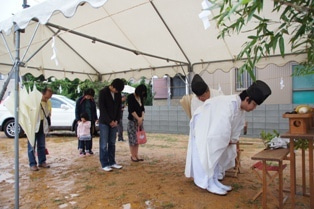 徳島県で家を建てるならサーロジック-地鎮祭