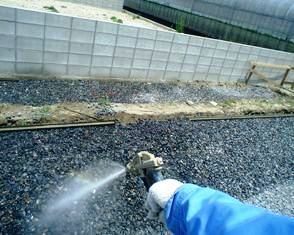 徳島県で家を建てるならサーロジック-土壌処理