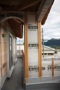 徳島県で家を建てるならサーロジック-バルコニー眺め