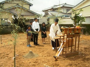 徳島県で家を建てるならサーロジック-地鎮祭