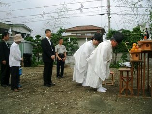 徳島県で家を建てるならサーロジック-地鎮祭