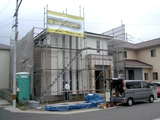 徳島県で家を建てるならサーロジック-外壁工事