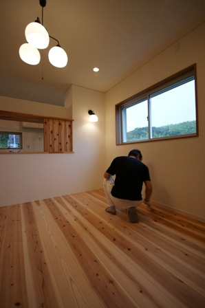 徳島県で家を建てるならサーロジック-オスモクリアー塗り