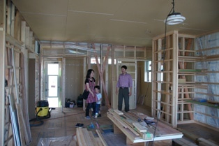 徳島県で家を建てるならサーロジック-現場にて