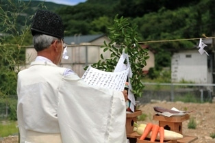 徳島県で家を建てるならサーロジック-地鎮祭