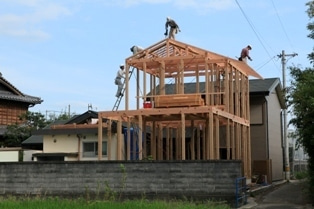 徳島県で家を建てるならサーロジック-上棟