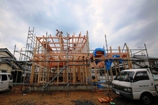 徳島県で家を建てるならサーロジック-上棟