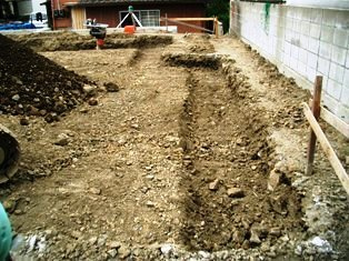 徳島県で家を建てるならサーロジック-掘り方