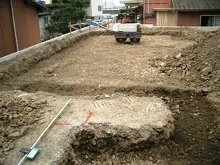 徳島県で家を建てるならサーロジック-掘り方