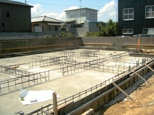 徳島県で家を建てるならサーロジック-基礎コンクリート