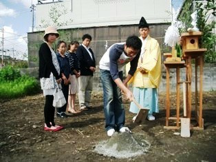 徳島県で家を建てるならサーロジック-地鎮祭