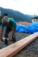 徳島県で家を建てるならサーロジック-棟上げ