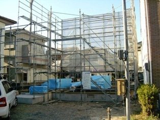 徳島県で家を建てるならサーロジック-先行足場