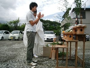 徳島県で家を建てるならサーロジック-地鎮祭