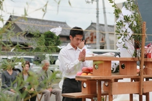 徳島県で家を建てるならサーロジック-地鎮祭
