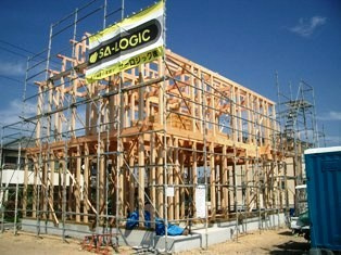 徳島県で家を建てるならサーロジック-上棟