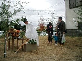 徳島県で家を建てるならサーロジック-地鎮祭
