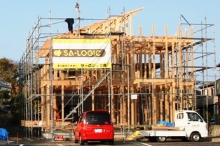 徳島県で家を建てるならサーロジック-上棟