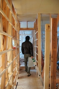 徳島県で家を建てるならサーロジック-現場にて