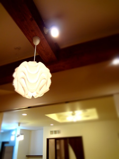 徳島県で家を建てるならサーロジック-梁と照明