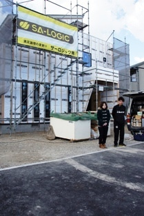 徳島県で家を建てるならサーロジック-現場にて