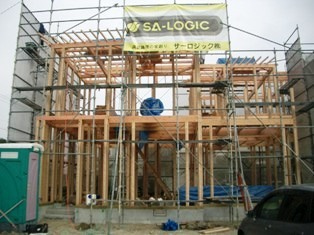 徳島県で家を建てるならサーロジック-上棟