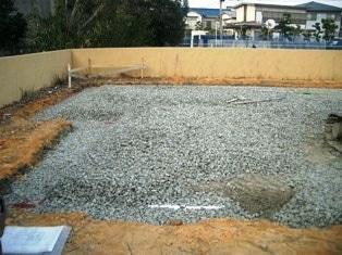 徳島県で家を建てるならサーロジック-砕石基礎