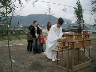 徳島県で家を建てるならサーロジック-地鎮祭
