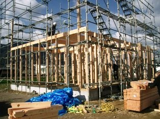 徳島県で家を建てるならサーロジック-建て方 東みよし町