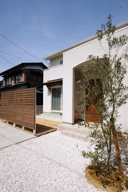 徳島県で家を建てるならサーロジック-目隠しウッドフェンス